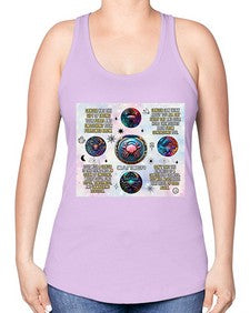 Straight Cancer 470# - cancer -Racerback Tank