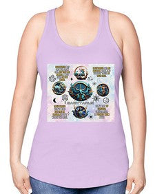 Straight Saggitarius 476# - sagittarius -Racerback Tank