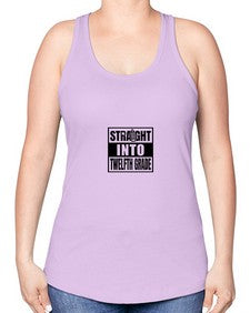 Straight into twelfth grade 906# - twelfth grade -Racerback Tank