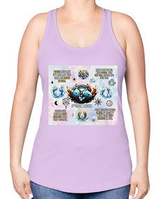 Straight pisces 475# - pisces -Racerback Tank