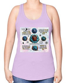 Straight scorpio 477# - scorpio -Racerback Tank