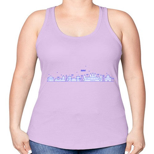 Surat 1909# - cities -Racerback Tank