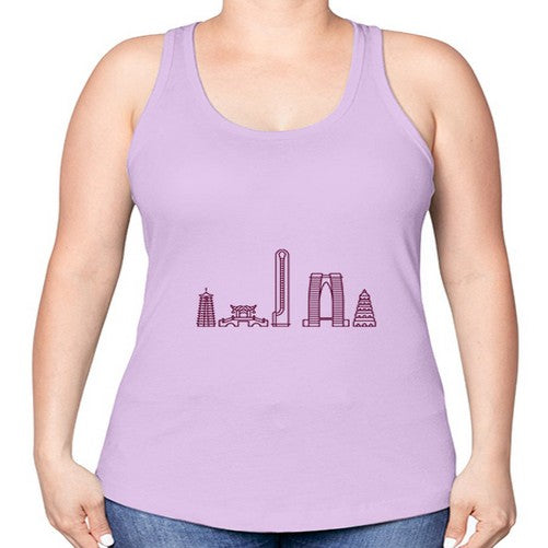 Suzhou 1912# - cities -Racerback Tank