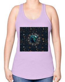 Taurus Straight 488# - taurus -Racerback Tank