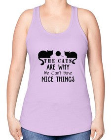 The Cats Style 118# - cats -Racerback Tank
