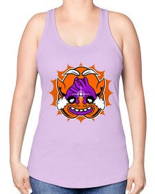 The super egg 253# - cartoon general -Racerback Tank