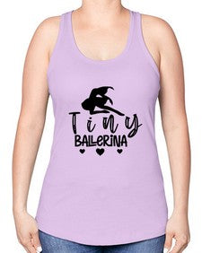 Tiny ballerina 203# - ballet -Racerback Tank