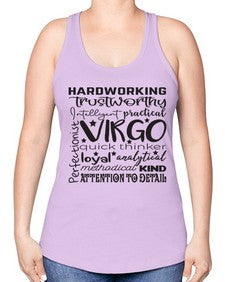 Virgo 574# - virgo -Racerback Tank