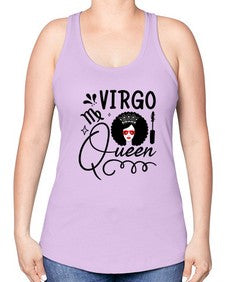 Virgo queen 541# - virgo -Racerback Tank