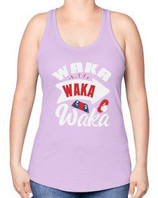 Waka Waka Waka 50# - video games -Racerback Tank