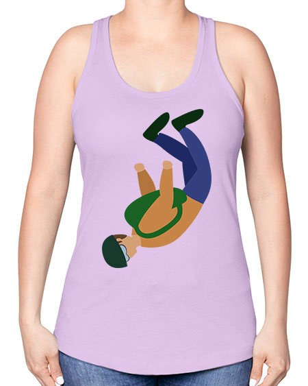 all in one 03# - parachute -Racerback Tank