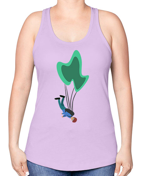 all in one 12# - parachute -Racerback Tank