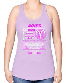 aries 138# - aries -Racerback Tank