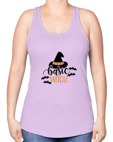 basic witch 49# - witch -Racerback Tank