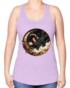 capricorn 212# - capricorn -Racerback Tank