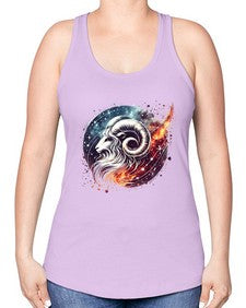 capricorn 213# - capricorn -Racerback Tank