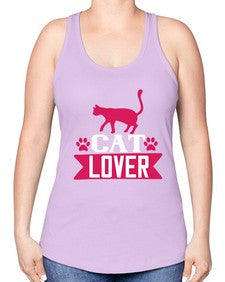 cat lover Style 32# - cats -Racerback Tank
