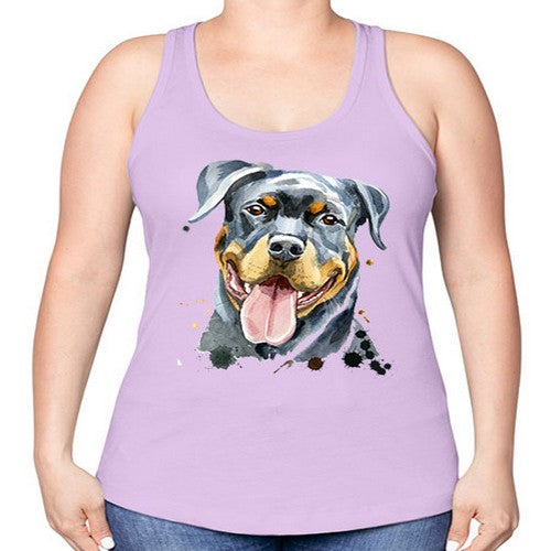 dog 109# - dogs -Racerback Tank