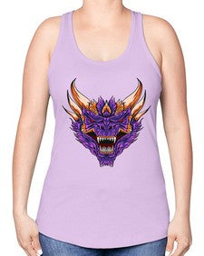 dragon 183# - dragon -Racerback Tank
