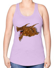 dragon 187# - dragon -Racerback Tank