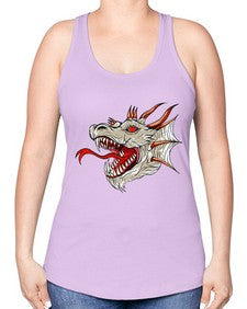 dragon 191# - dragon -Racerback Tank