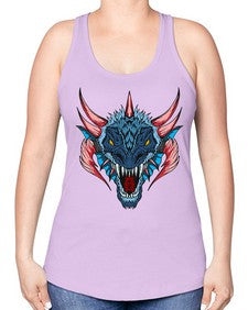 dragon 193# - dragon -Racerback Tank