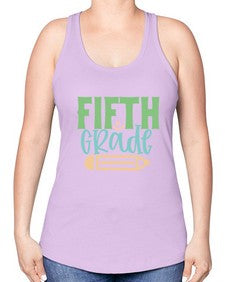 fifth grade 59# - fifth grade -Racerback Tank