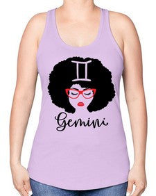 gemini 235# - gemini -Racerback Tank