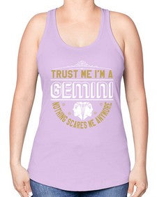 gemini 245# - gemini -Racerback Tank