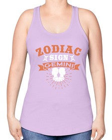gemini 246# - gemini -Racerback Tank