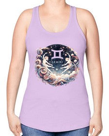 gemini 248# - gemini -Racerback Tank