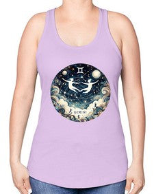 gemini 249# - gemini -Racerback Tank