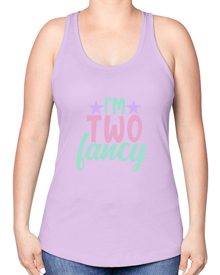 im two fancy Style 121# - kids -Racerback Tank
