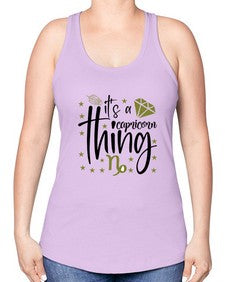 its a Capricorn thing 265# - capricorn -Racerback Tank