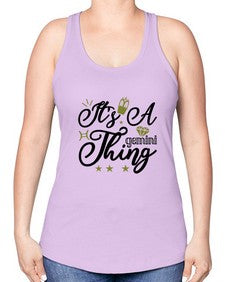 its a Gemini thing 266# - gemini -Racerback Tank