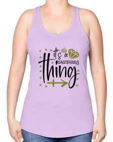 its a sagittarius thing 271# - sagittarius -Racerback Tank