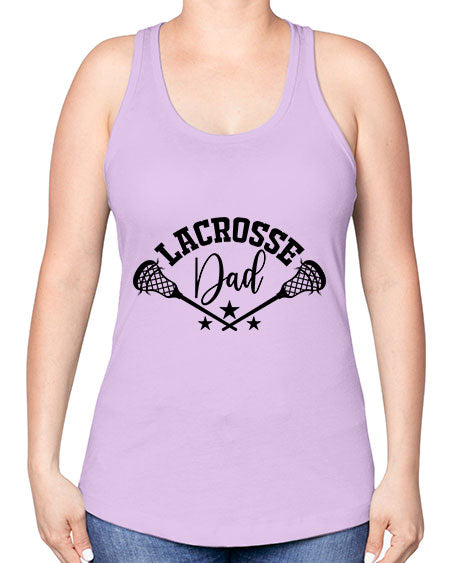 lacrosse dad 8# - lacrosse -Racerback Tank