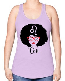 leo 298# - leo -Racerback Tank