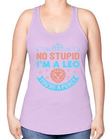 leo 306# - leo -Racerback Tank