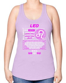 leo 308# - leo -Racerback Tank
