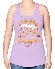 leo king 296# - leo -Racerback Tank