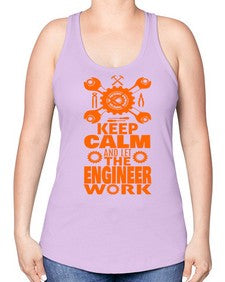 let the engineer do 1048# - engineer -Racerback Tank