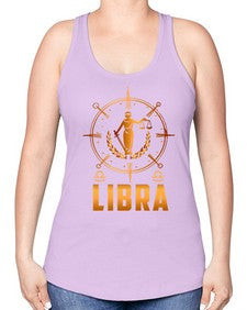 libra 135# - libra -Racerback Tank