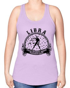 libra 25# - libra -Racerback Tank