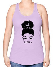 libra 334# - libra -Racerback Tank