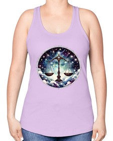 libra 342# - libra -Racerback Tank