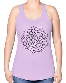 mandala 796# - mandala -Racerback Tank