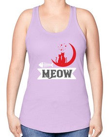meow Style 70# - cats -Racerback Tank