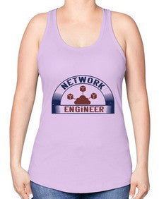 network engineer Style 306# - engineer -Racerback Tank