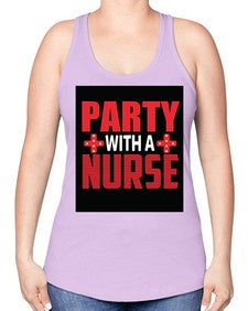 nurse style 1195# - nurse -Racerback Tank